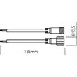 Element alimentare XSTRIP IP65 RGB LED STRIPS Arelux ST01PSRGBIP65