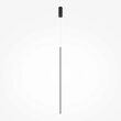 Lustra LED moderna Halo neagra abajur alb 15W, Maytoni