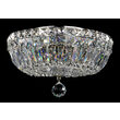 Candelabru cristal clasic Basfor nichel Ø30cm, Maytoni