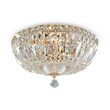Plafoniera cristal transparent clasica Basfor aurie Ø30cm, Maytoni