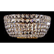 Aplica cristal transparent clasica Basfor aurie L25cm, Maytoni