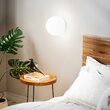 Aplica moderna abajur sferic alb 1xE27/42W, Mapa Bianco AP1 D30 059822 Ideal Lux