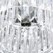 Plafoniera cristal moderna crom Prism LED 40W/3200lm/3000K, DL 7-666/35 CHROM, Orion