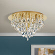 Plafoniera cristal moderna Celeste 6xG9/40W, DLU 2516/45 GOLD Orion
