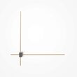 Aplica LED moderna Pars neagra abajur alama L63cm 12W, Maytoni