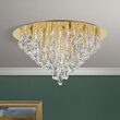Plafoniera cristal moderna Celeste 20xG9/40W, DLU 2516/75 GOLD Orion