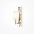 Aplica clasica Vittoria aurie abajur alb L15cm, Maytoni