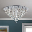 Plafoniera cristal moderna Celeste 20xG9/40W, DLU 2516/75 CHROM Orion
