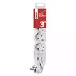 Prelungitor cu 4 prize, 3ml, tip Schuko (CP), Emos P0423R