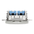 Priza date dubla RJ45 Cat.6 UTP alba Sedna Design, Schneider Electric SDD111462