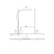 Lustră LED modernă aurie 40W/3000K Dune 01-4297 Redo