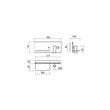Aplică LED USB modernă bronz 8+3W/3000K Brook 01-4467 Redo