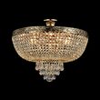 Candelabru cristal clasic Palace auriu antic Ø50cm, Maytoni