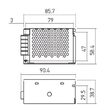 Alimentator tensiune continua 24V DRIVER TC 24V 36W IP20 Arelux AT24.40