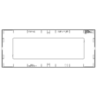 Rama 7M alb lucios, NEVE UP Vimar, VIM-09677.01