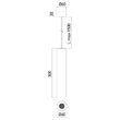 Lustra XFOCUS 1x10W 4000K CRI.90 IP20 36° UGR<16 SBK Arelux FS30NW SBK