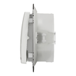 Intrerupator revenire alb 10A IP44 simbol sonerie Sedna Design, Schneider Electric SDD211131