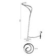 Lampadar modern alb mat LED 30W/3300lm/3000K, Tempest 01-3606 Redo