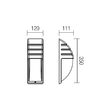 Aplica exterior IP44 aluminiu turnat, Bonn 9818 Smarter