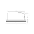Lustra Cityline alba LED 46.5W/3309lm 2700K/3000K, Cityline 01-4246 Redo
