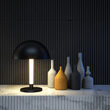 Veioza LED moderna Ray neagra Ø30cm 8W, Maytoni