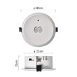 Downlight iluminat siguranta LED 6W/450lm/5000K//3h Orsu ZN1320 Emos