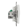 Priza date RJ45 Cat.5e STP alba Sedna Design, Schneider Electric SDD111451S