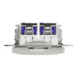 Priza date dubla RJ45 Cat.6A STP alba Sedna Design, Schneider Electric SDD111467S