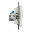 Priza date RJ45 Cat.6 STP alba Sedna Design, Schneider Electric SDD111461S