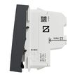 Intrerupator bipolar 16A indicator luminos 2m, surub, antracit NOUA UNICA Schneider Electric, NU326254S