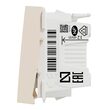 Intrerupator revenire 10A 2m indicator luminos,bej NOUA UNICA Schneider Electric, NU320644N