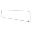 Rama pentru panou LED, din aluminiu, alba, 120x30x4.5, Emos ZR9035