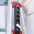 Prelungitor cu 5 prize si comutator, cablu 5 metri, pentru interior, Hook 500.100, Bachmann