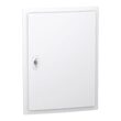 Cofret modular PrismaSet XS, incastrat,  3x18 module, usa opaca alba, LVSXE318 Schneider Electric