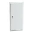 Cofret modular PrismaSet XS, incastrat, 4x13 module, usa opaca alba, LVSXE413 Schneider Electric
