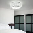 Plafoniera moderna cromata cu cristale 14xE14/40W, Pasha PL14 164991 Ideal Lux