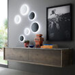 Aplica moderna alba abajur acryl LED 90W/1265lm/3000K D26, Umbra 01-1335 Redo