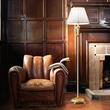 Lampadar clasic din rasina alb antichizat 1xE27/60W, FIRENZE PT1 002880 Ideal Lux