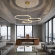 Lustra moderna bronz il. direct LED 42W+55W+66W/19840lm/4000K, Orbit 01-1925-TRIAC Redo