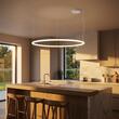 Lustră LED modernă dimabilă albă 100W Halley 01-4460 Redo