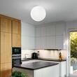 Plafoniera moderna abajur sferic alb 1xE27/42W, Mapa Bianco PL1 D40 059839 Ideal Lux