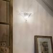 Aplica stil venetian abajur lucrat manual 1xE14/40W, Santa AP1 Big 087368 Ideal Lux