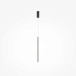 Lustra LED moderna Halo neagra abajur alb 11W, Maytoni