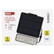 Proiector LED cu panou solar si senzor PIR IP54 1300lm/4000K Sunno ZG112S Emos