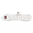 Prelungitor cu 6 prize si intrerupator, 2ml, tip Schuko (CP), Emos P1622