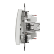 Intrerupator cap scara dublu alb 10AX Sedna Design, Schneider Electric SDD111108