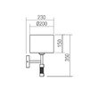 Aplica moderna Astrid 01-1176 Smarter