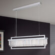 Lustra Prism cristal moderna crom LED 80W/6400lm/3000K, HL 6-1701/90x17 CHROM Orion