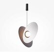 Lustra LED moderna Evolution neagra abajur albastru L52cm 9W, Maytoni