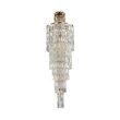 Plafoniera cristal transparent clasica Niagara aurie Ø50cm, Maytoni